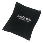 画像2: AroKandela original packable bag　アロカンデーラ　オリジナルエコバッグ　ブラック (2)